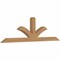 Ekena Millwork Richland Smooth Timber Gable Bracket, Western Red Cedar, 72"W x 21"H x 3 1/2"D x 3 1/2"F, 7/12 Pitch GBW072X21X0404RIC00SWR - alternate 3